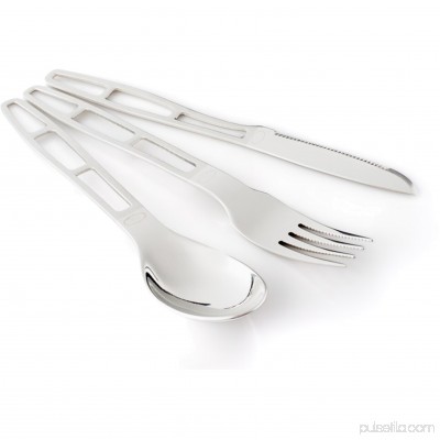 GSI Outdoors Glacier Stainless 3 Pc. Cutlery Set 566443558